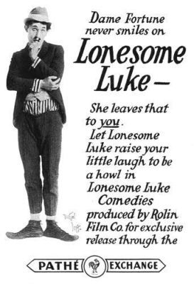 Lonesome Luke Laughs His Way Through A Series Of Hilarious Mishaps!  A Silent Comedy Classic About The Enduring Power Of Optimism! 